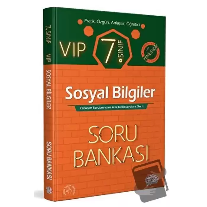 7. Sınıf VIP Sosyal Bilgiler Soru Bankası