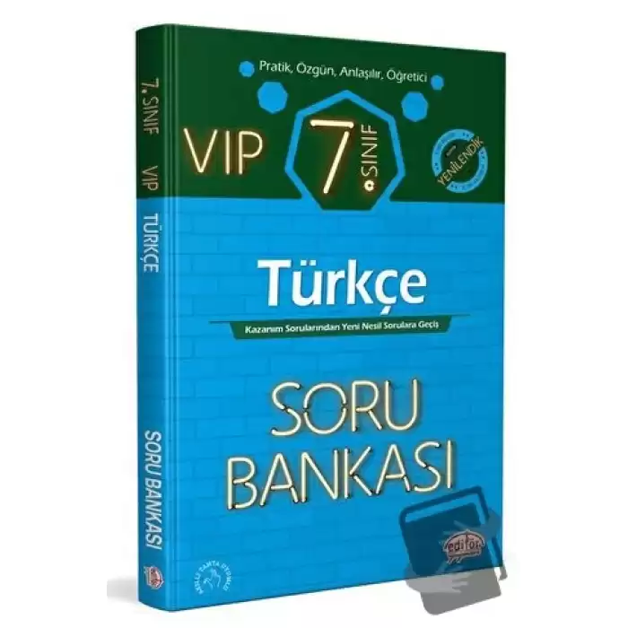 7. Sınıf VIP Türkçe Soru Bankası