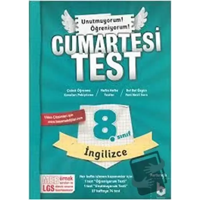 8. Sınıf Cumartesi Test İngilizce