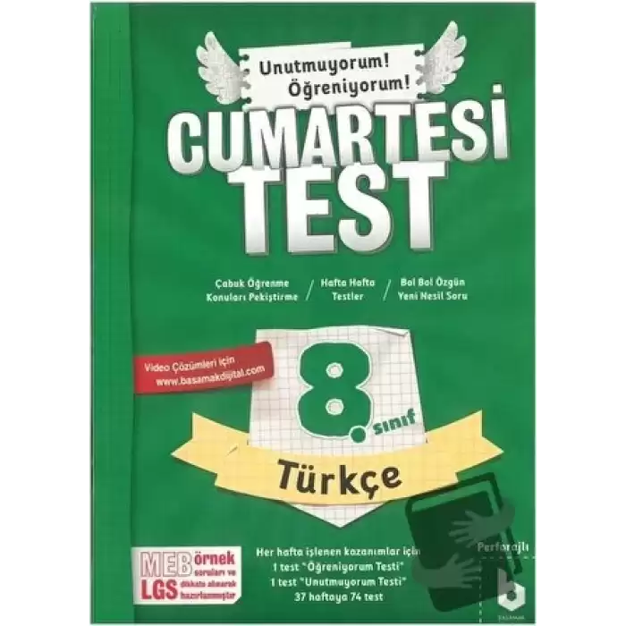 8. Sınıf Cumartesi Test Türkçe