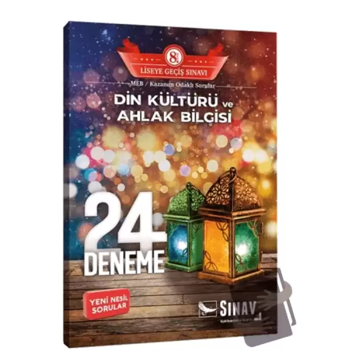 8. Sınıf Din Kültürü ve Ahlak Bilgisi 24 Deneme