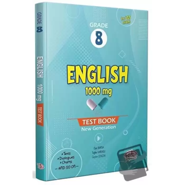 8. Sınıf English 1000 MG Test Book