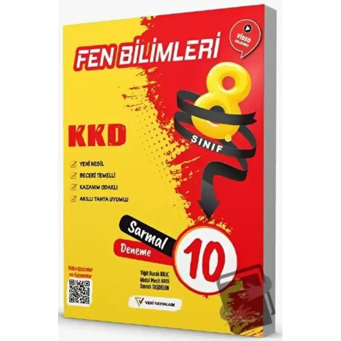 8. Sınıf Fen Bilimleri 10 Sarmal Deneme