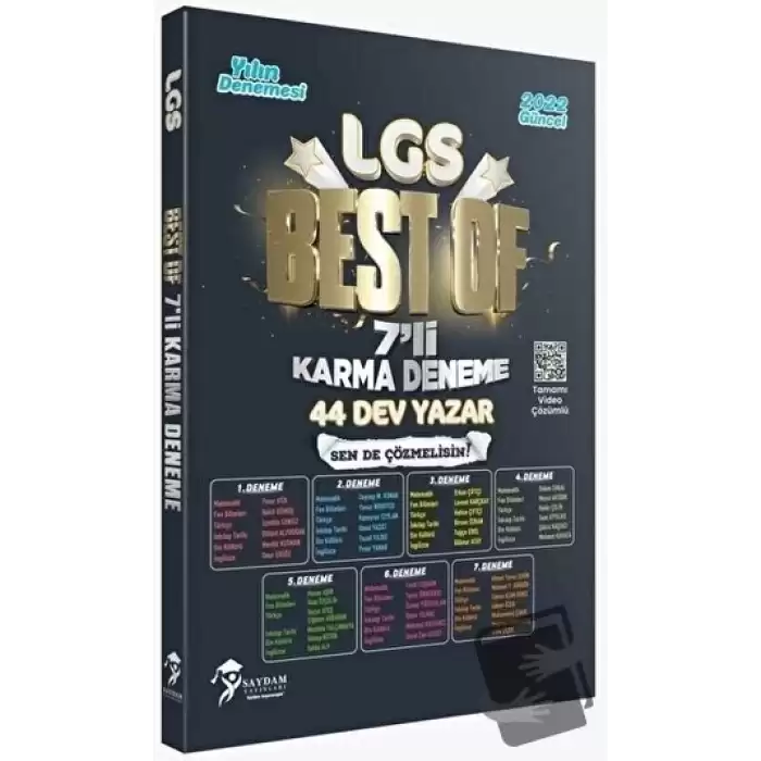 8. Sınıf LGS Best of 7li Karma Deneme