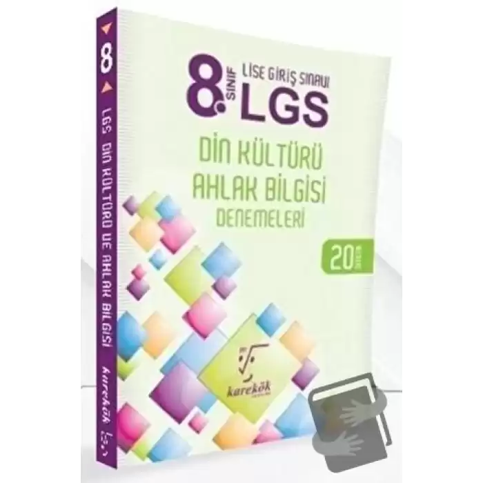 8. Sınıf LGS Din Kültürü Ahlak Bilgisi Denemeleri 20 Deneme