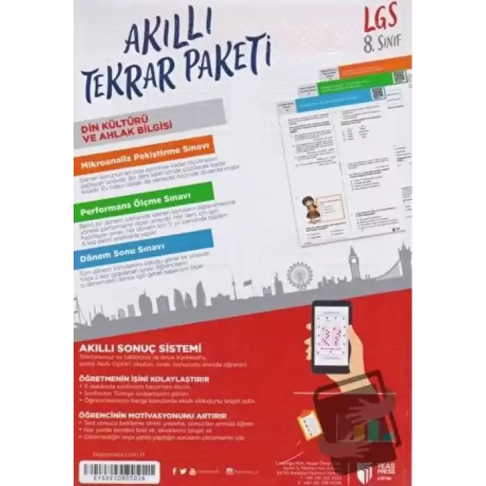 8. Sınıf LGS Din Kültürü Ve Ahlak Bilgisi Akıllı Tekrar Paketleri