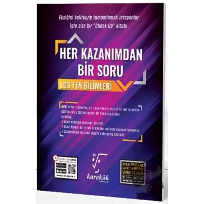 8. Sınıf LGS Fen Bilimleri Her Kazanımdan Bir Soru