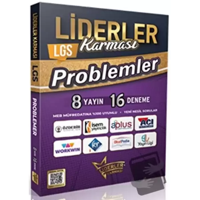 8. Sınıf LGS Problemler Denemeleri 8 Yayın 16 Deneme