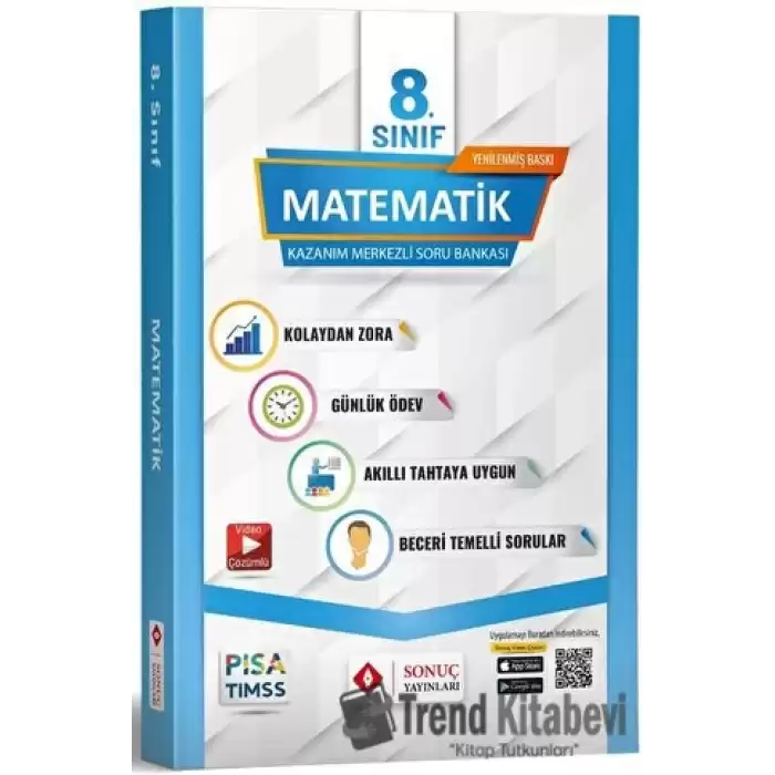 8. Sınıf Matematik Kazanım Merkezli Soru Bankası