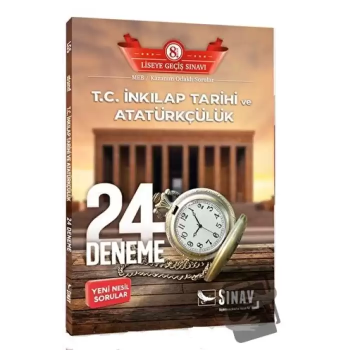 8. Sınıf T.C. İnkılap Tarihi ve Atatürkçülük 24 Deneme