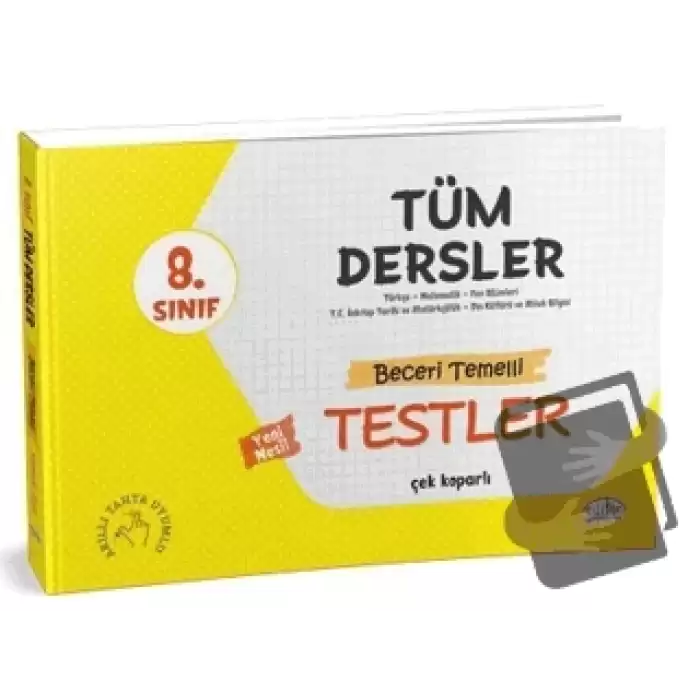 8. Sınıf Tüm Dersler Beceri Temelli Testler