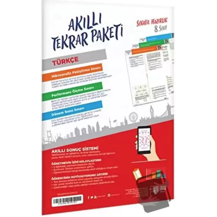 8. Sınıf Türkçe Akıllı Tekrar Paketleri