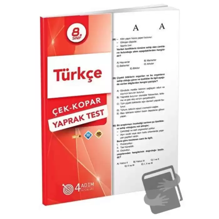 8. Sınıf Türkçe Çek-Kopar Yaprak Test