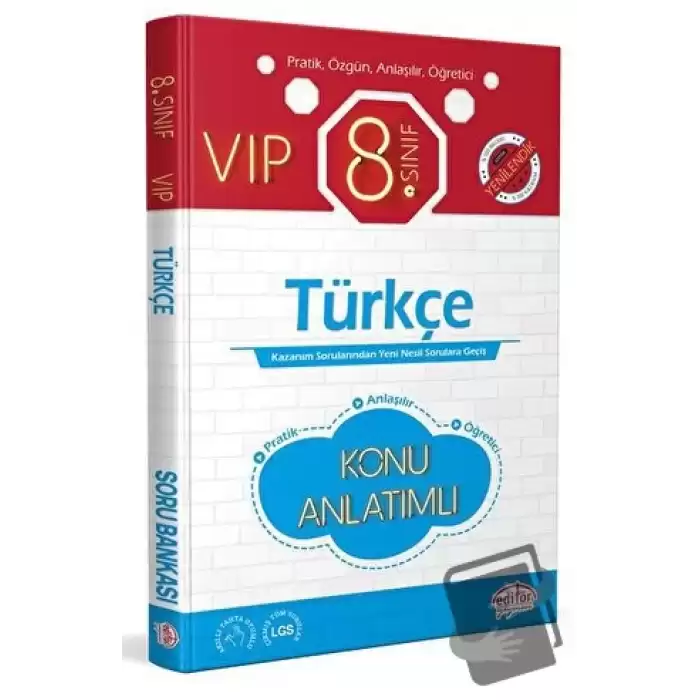 8. Sınıf VIP Türkçe Konu Anlatımı