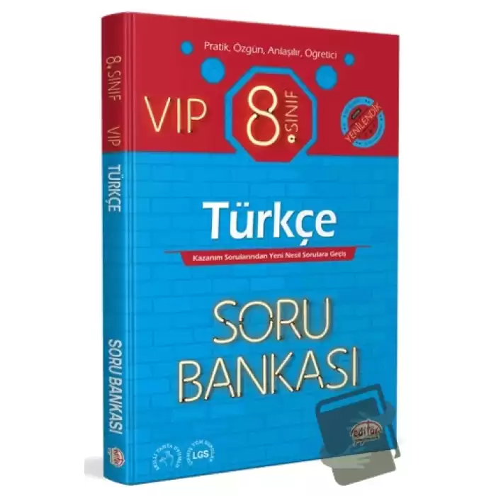 8. Sınıf VIP Türkçe Soru Bankası