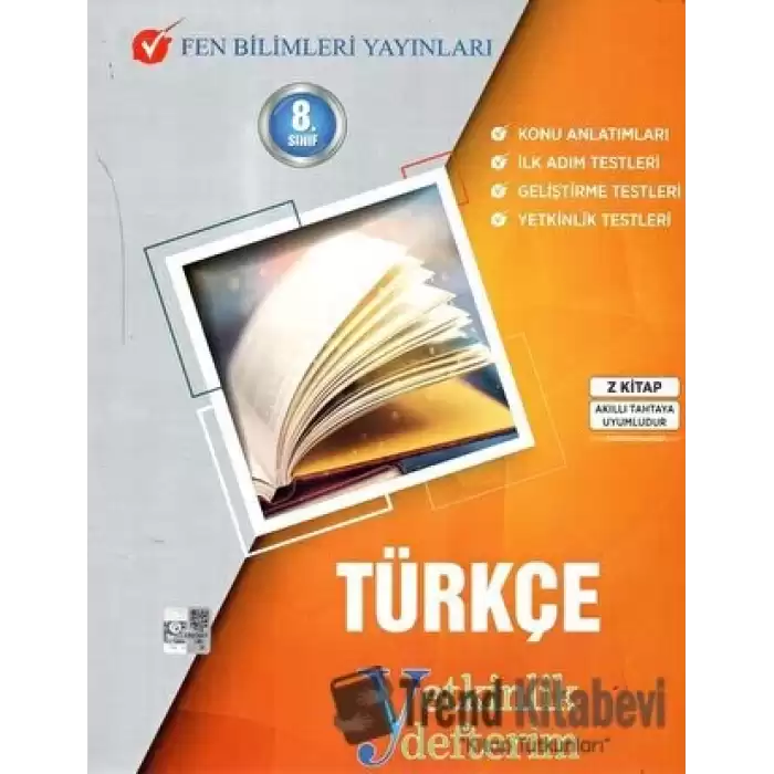 8. Sınıf Yeni Nesil Türkçe Yetkinlik Defterim