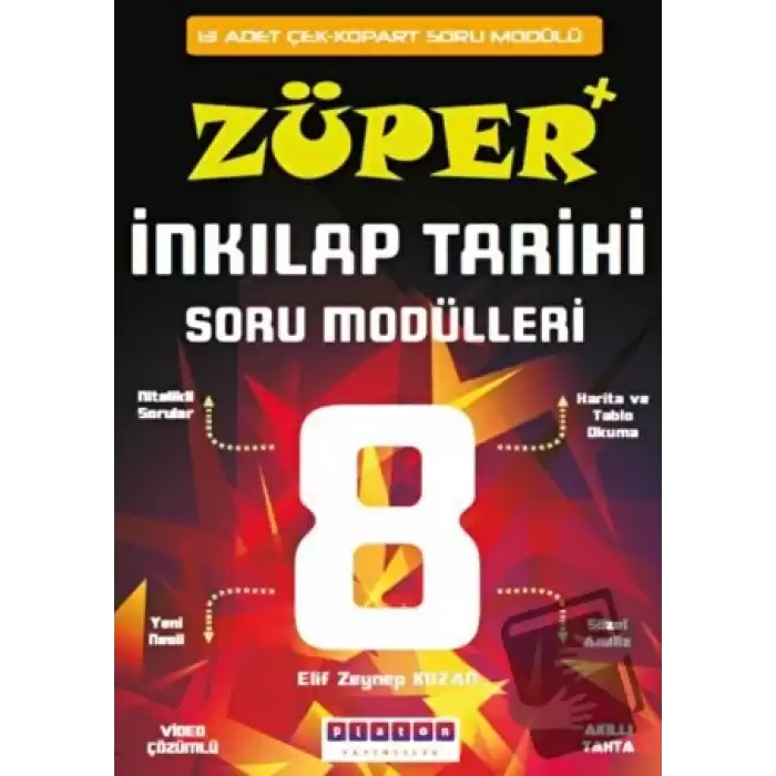 8. Sınıf Züper İnkılap Tarihi Soru Modülleri