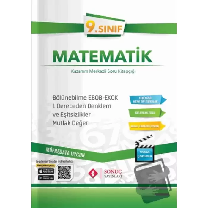 9. Sınıf Matematik Kazanım Merkezli Soru Kitapçığı