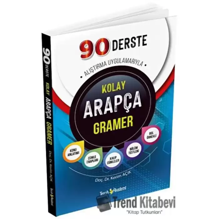 90 Derste Türkçe Açıklamalı Kolay Arapça Gramer