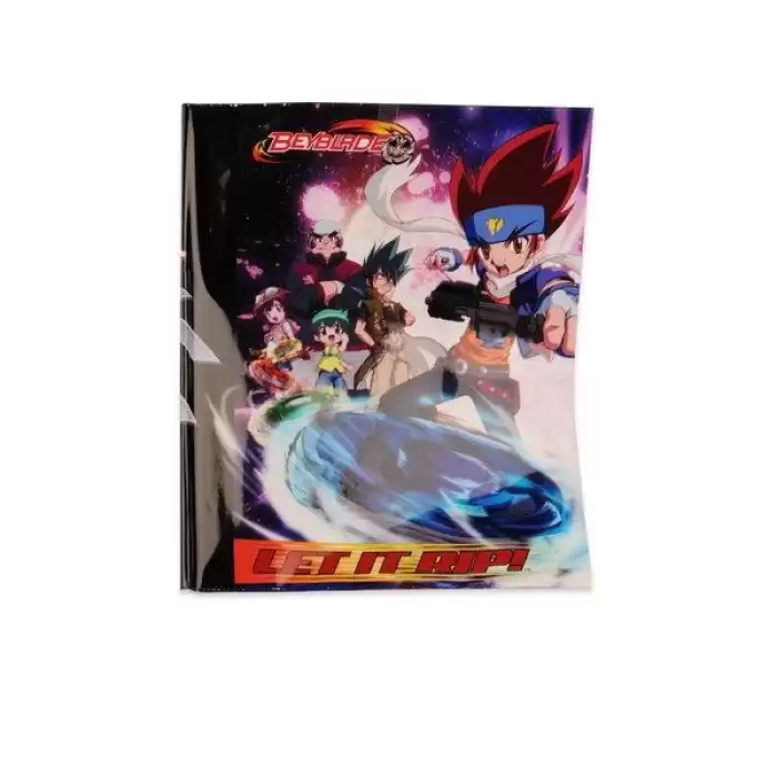 Abka Hazır Kaplık Defter Kabı Beyblade A4 - 25li Paket