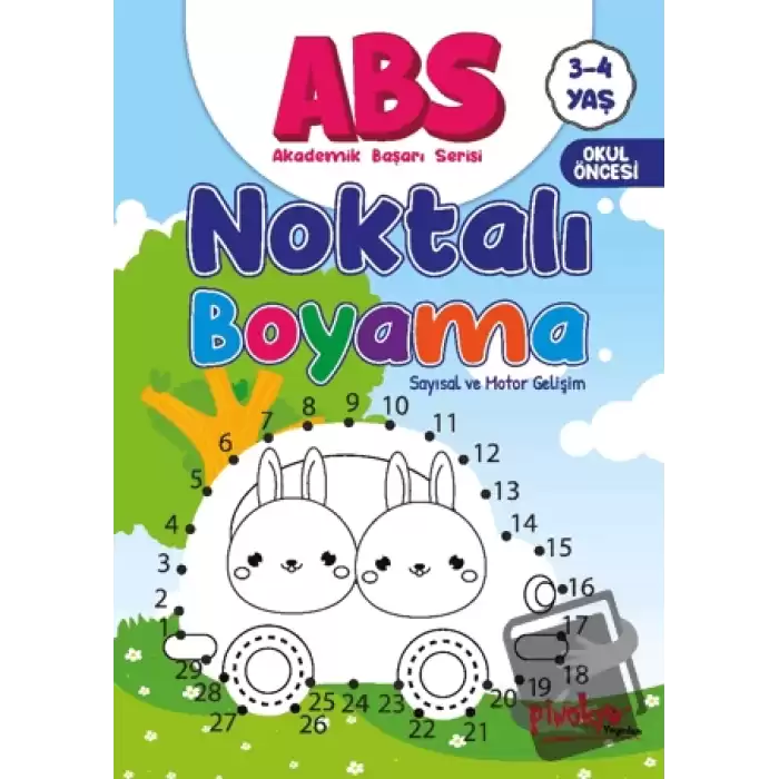 ABS 3-4 Yaş Noktalı Boyama