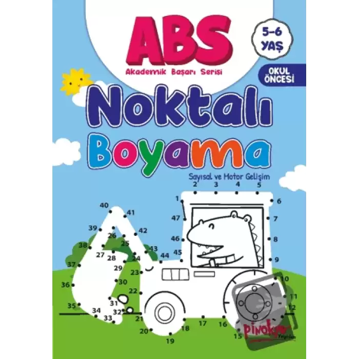 ABS 5-6 Yaş Noktalı Boyama