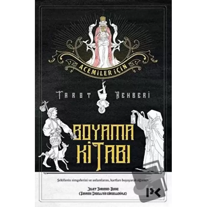 Acemiler İçin Tarot Rehberi - Boyama Kitabı