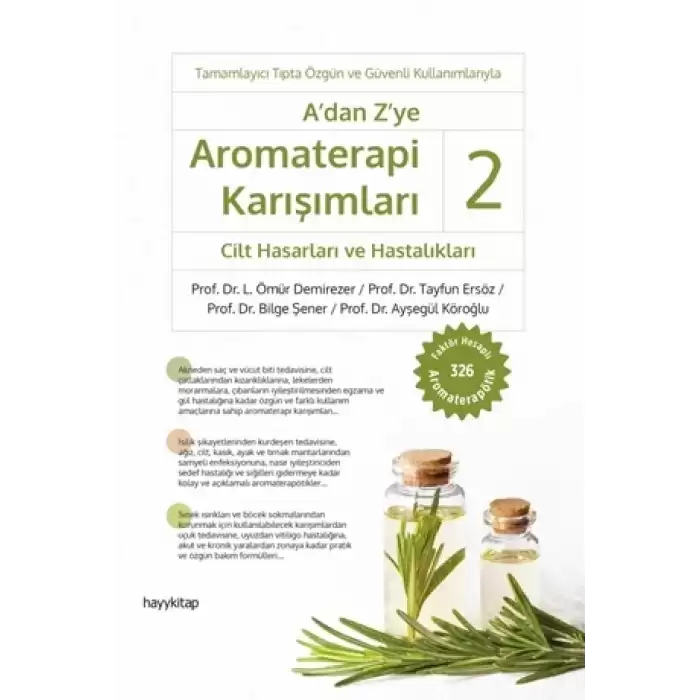 A’dan Z’ye Aromaterapi Karışımları – 2