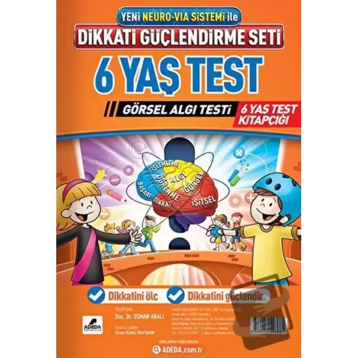 Adeda DGS Dikkati Güçlendirme Seti 6 Yaş Test Görsel Algı Testi