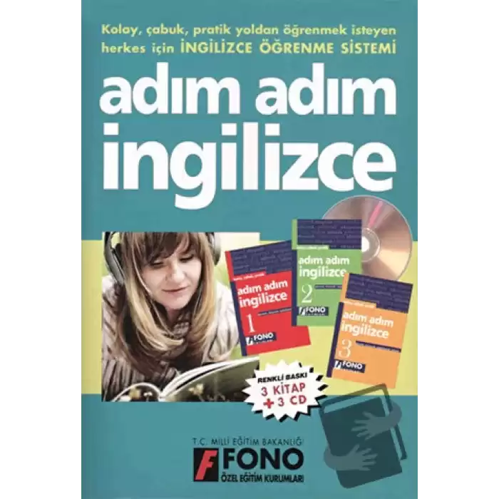 Adım Adım İngilizce (3 kitap + 3 CD)