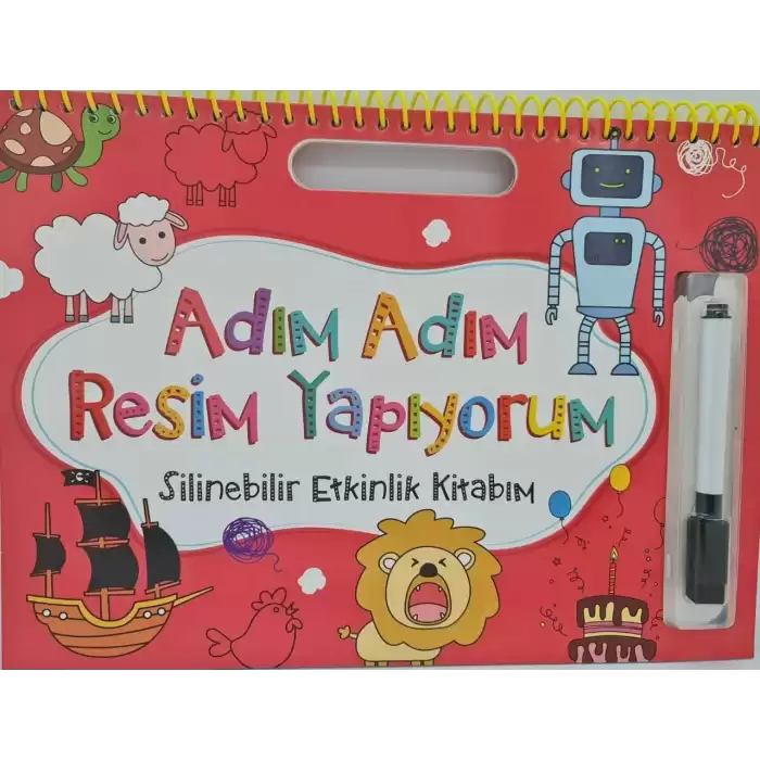 Adım Adım Resim Yapıyorum - Kırmızı