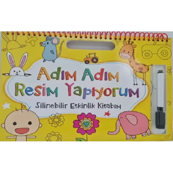 Adım Adım Resim Yapıyorum - Sarı