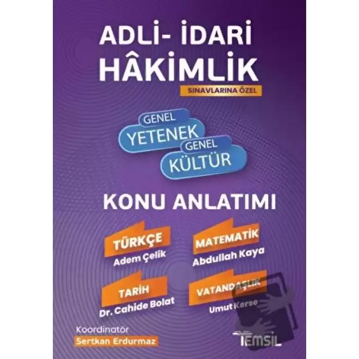 Adli- İdari Hakimlik Genel Yetenek - Genel Kültür Konu Anlatımı