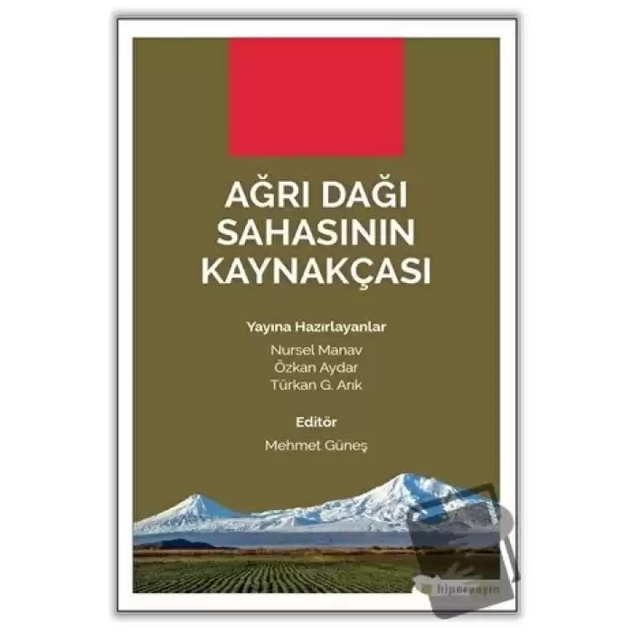 Ağrı Dağı Sahasının Kaynakçası