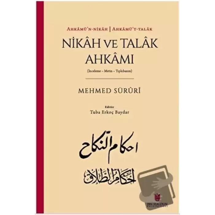 Ahkamün-nikah Ahkamüt-talak Nikah ve Talak Ahkamı