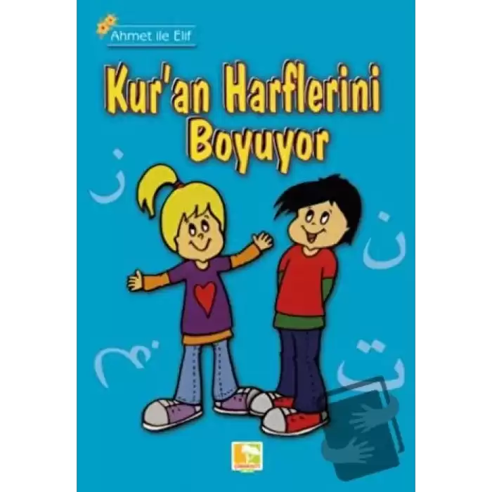 Ahmet İle Elif Kuran Harflerini Boyuyor