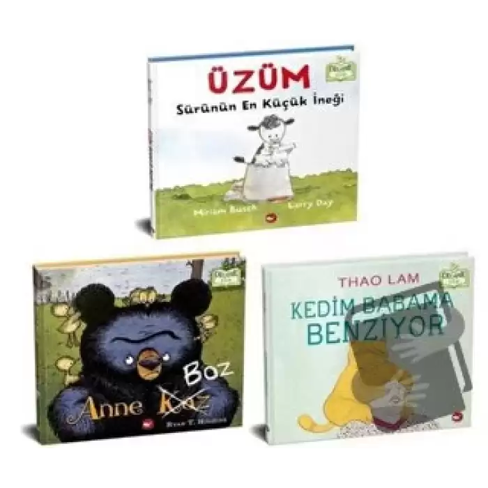 Ailemi Seviyorum Seti - Organik Kitap (3 Kitap Takım) (Ciltli)