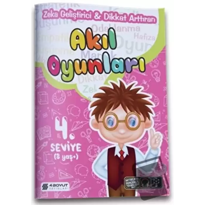 Akıl Oyunları 4.Seviye(8 Yaş+)