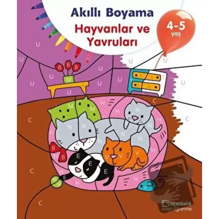 Akıllı Boyama - Hayvanlar ve Yavruları