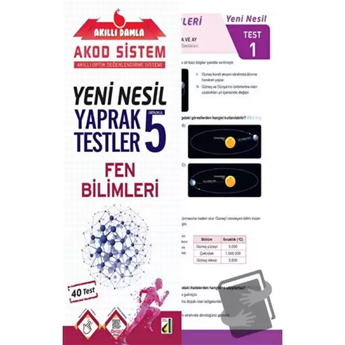 Akıllı Damla Fen Bilimleri Yeni Nesil Yaprak Testler - 5. Sınıf