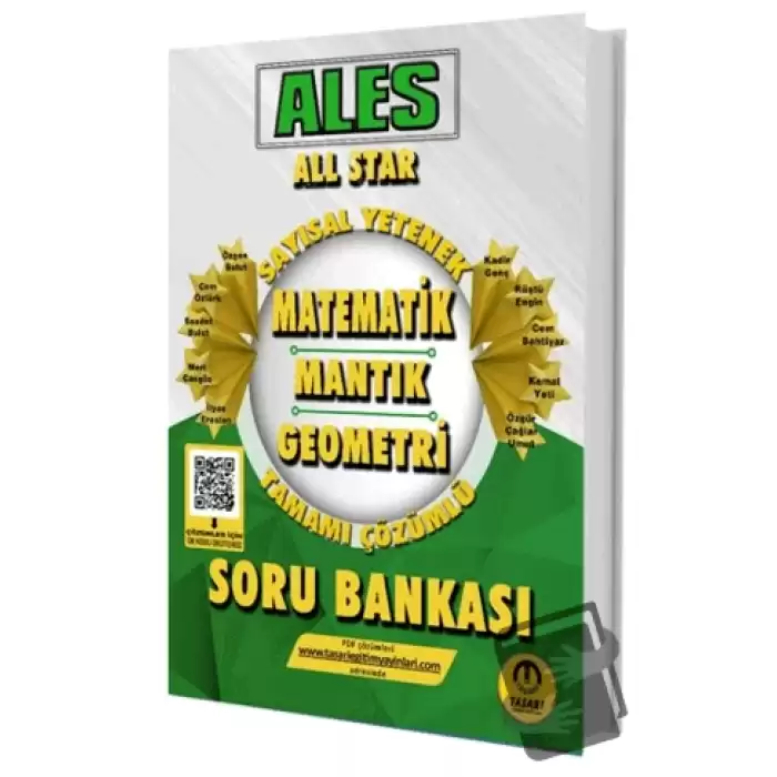 Ales All Star Sayısal Yetenek Çözümlü Soru Bankası