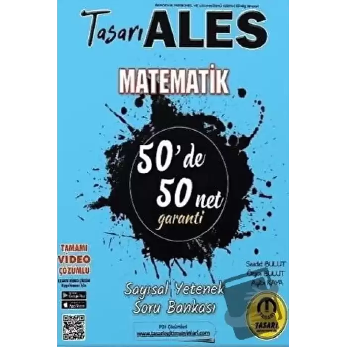 ALES Matematik 50de 50 Net Garanti Sayısal Soru Bankası