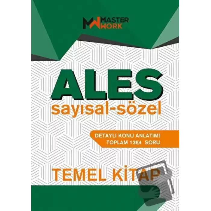 ALES Sayısal - Sözel Temel Kitap