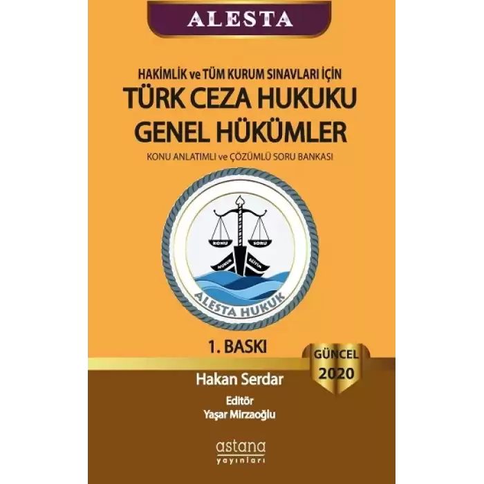 Alesta Türk Ceza Hukuku Genel Hükümler