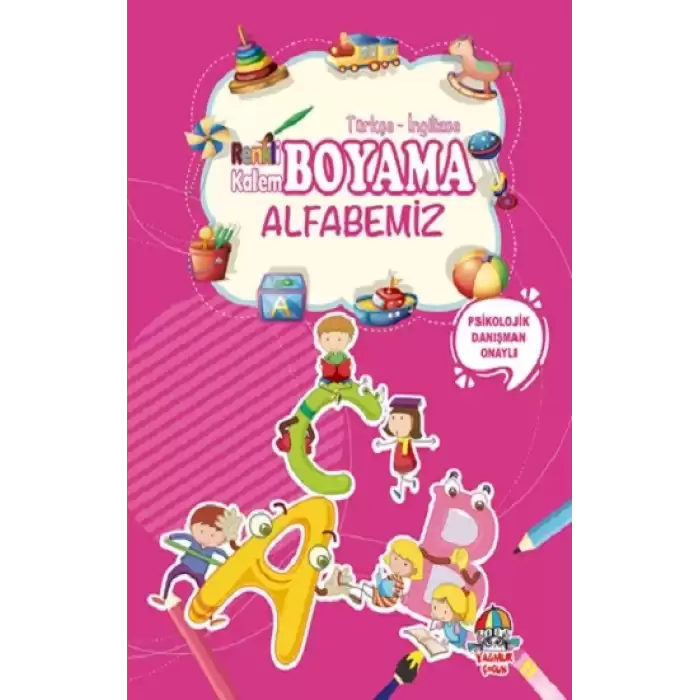 Alfabemiz -  Renkli Kalem Boyama