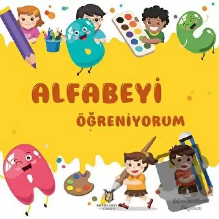 Alfabeyi Öğreniyorum - Akademisyen Boyama