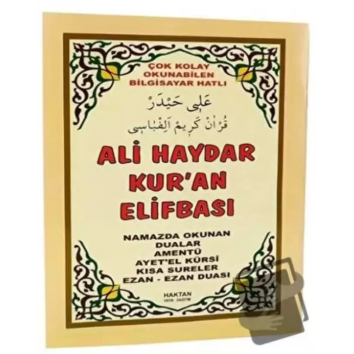 Ali Haydar Kuran Elifbası Kitabı (H-48)