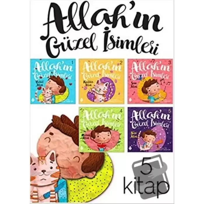 Allahın Güzel İsimleri Seti (5 Kitap)