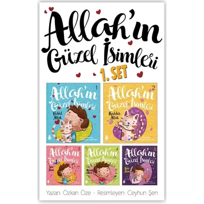 Allahın Güzel İsimleri Seti (5 Kitap)