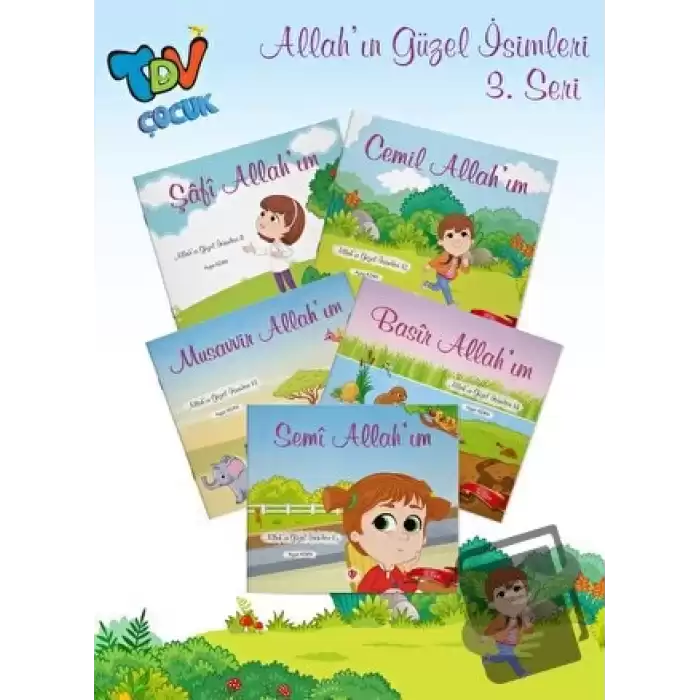 Allahın Güzel İsimleri 3 Seri 5 Kitap Takım